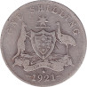 Australia - 1 shilling - George V - 1921 - No880