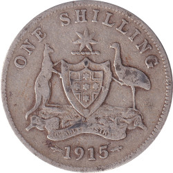 Australia - 1 shilling - George V - 1915 - No886