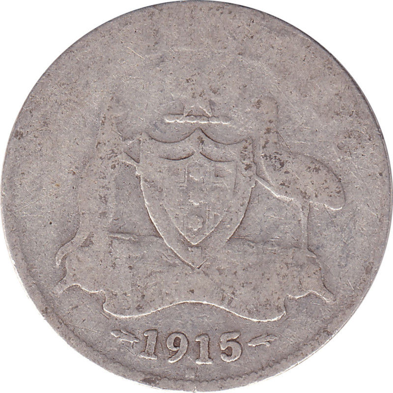 Australia - 1 shilling - George V - 1915 H - No898