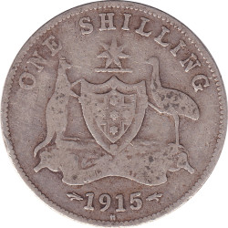 Australia - 1 shilling - George V - 1915 H - No909