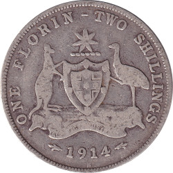 Australia - 1 florin -...