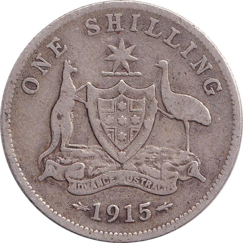 Australia - 1 shilling - George V - 1915 - No916