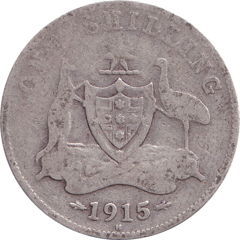 Australia - 1 shilling - George V - 1915 H - No918