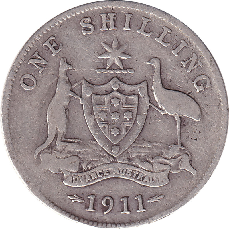 Australia - 1 shilling - George V - 1911 - No921