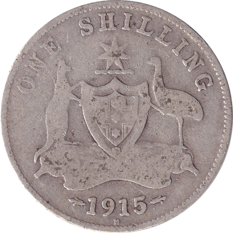 Australia - 1 shilling - George V - 1915 H - No925