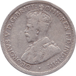 Australia - 6 pence - George V - 1921 - No930