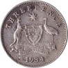 Australia - 3 pence - George V - 1934 - No936