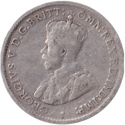 Australia - 3 pence - George V - 1918 M - No937