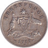 Australia - 3 pence - George V - 1917 M - No938