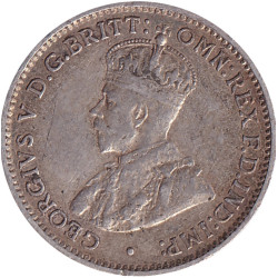 Australia - 3 pence - George V - 1917 M - No938