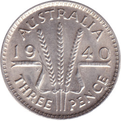 Australia - 3 pence -...