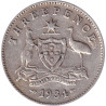 Australia - 3 pence - George V - 1934 - No940