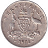 Australia - 3 pence - George V - 1921 - No941