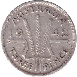 Australia - 3 pence - George VI - 1942 - No956