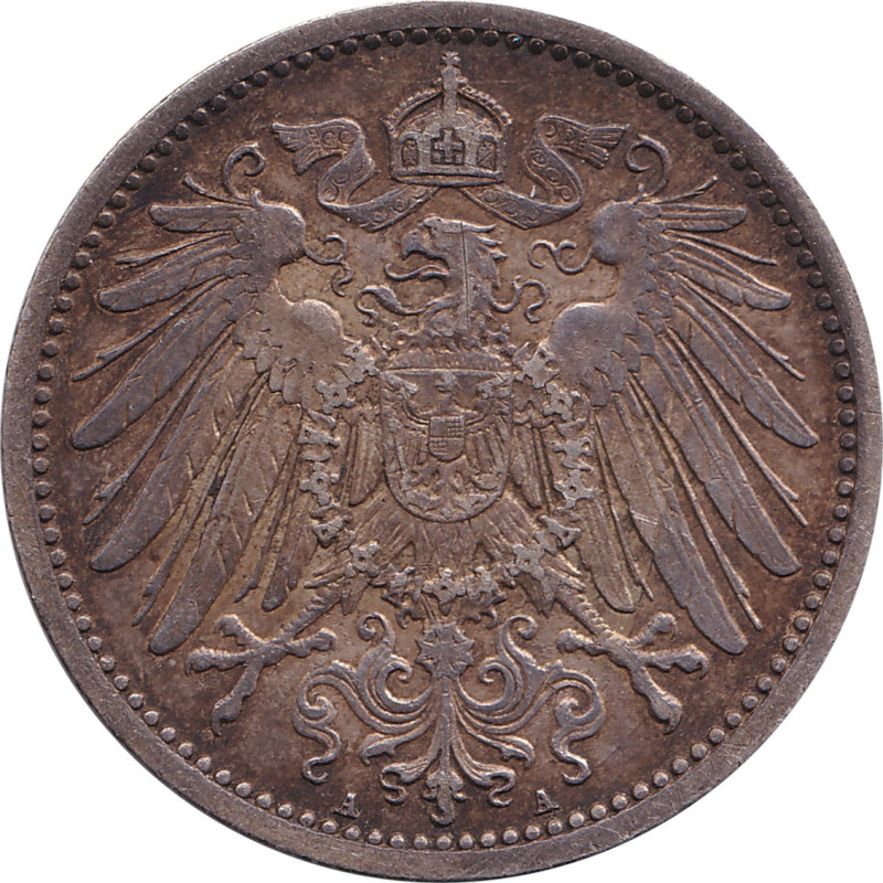 Germany - 1 mark - Guillaume II -  1914 A - No817