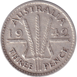 Australia - 3 pence - George VI - 1942 - No959