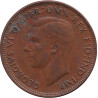 Australia - 1/2 penny - George VI - Kangourou - 1948 - No961