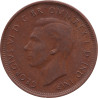 Australia - 1/2 penny - George VI - Kangourou - 1945 - No966