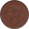 Australia - 1/2 penny - George VI - Kangourou - 1941 - No967