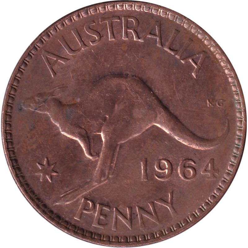 Australia - 1/2 penny - Elizabeth II - 1964 - No968