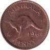Australia - 1/2 penny - Elizabeth II - 1964 - No968