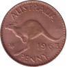 Australia - 1/2 penny - Elizabeth II - 1963 - No970