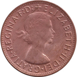Australia - 1/2 penny - Elizabeth II - 1964 - No971