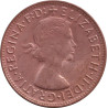 Australia - 1/2 penny - Elizabeth II - 1964 - No971