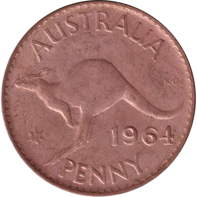 Australia - 1/2 penny - Elizabeth II - 1964 - No971