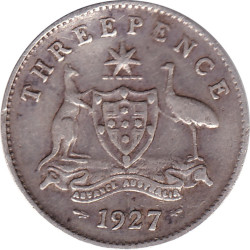 Australia - 3 pence -...