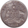 Australia - 3 pence - George V - 1927 - No980