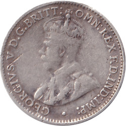 Australia - 3 pence - George V - 1927 - No980
