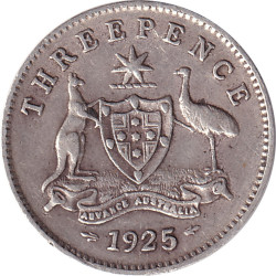 Australia - 3 pence -...