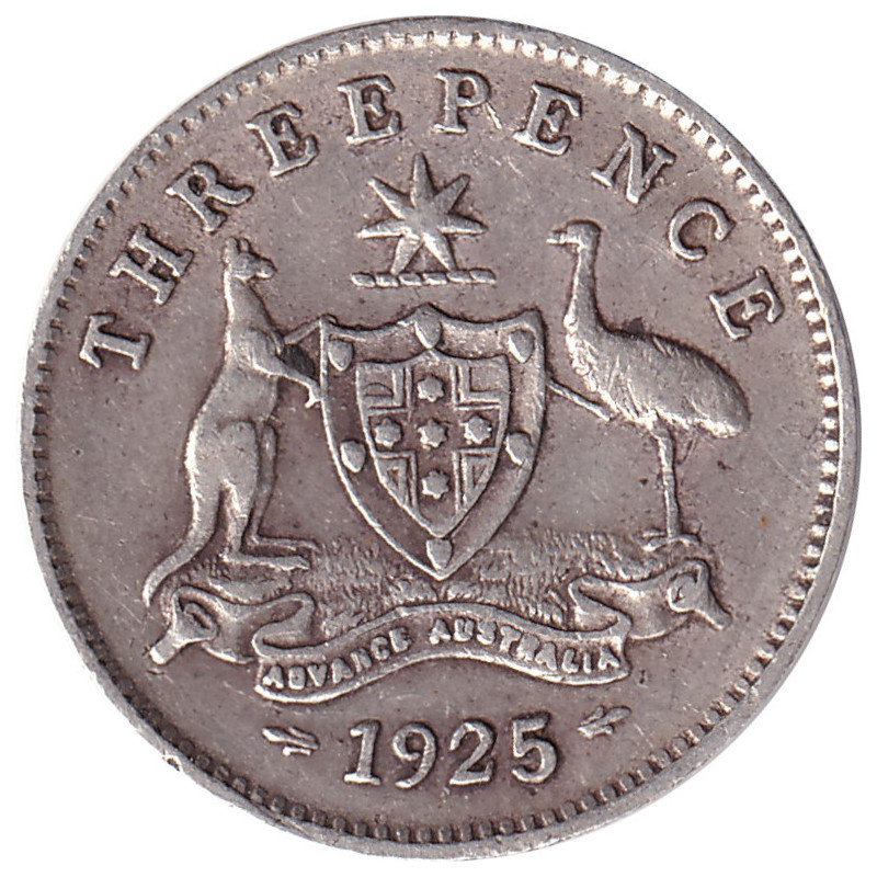 Australia - 3 pence - George V - 1925 - No983
