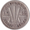 Australia - 3 pence - George VI - 1942 - No985