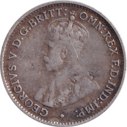 Australia - 3 pence - George V - 1927 - No986
