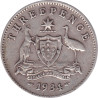 Australia - 3 pence - George V - 1934 - No991