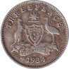 Australia - 3 pence - George V - 1934 - No992