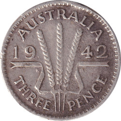 Australia - 3 pence -...