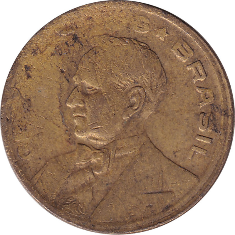 Brazil - 20 centavos - Tête de la Liberté - No995