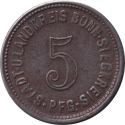 Germany - 5 pfennig - 1918...