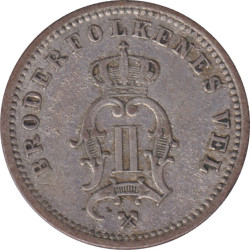 Norway - 10 ore - Oscar II - Monogramme - 1878 ⚒ - No184