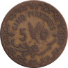 Syria - 5 piastres - Etat de Syrie - 1935 - ١٩٣٥ (1935) - No186