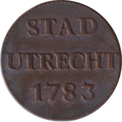 Utrecht - 1 duit - 1783 - No187