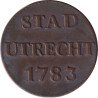 Utrecht - 1 duit - 1783 - No187
