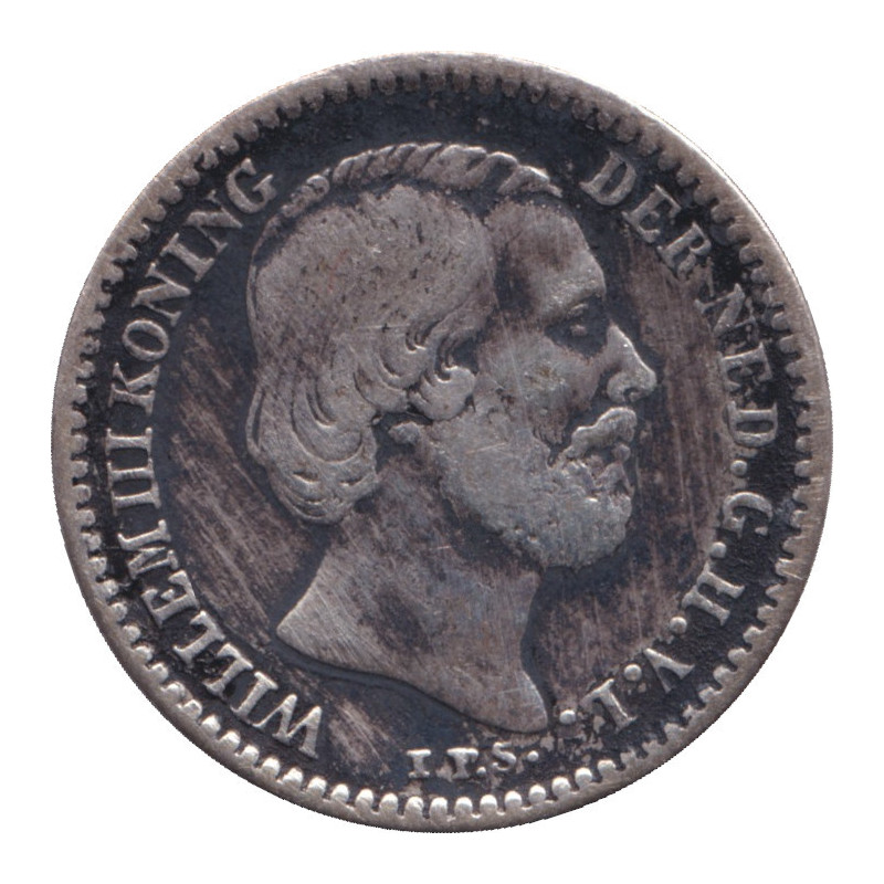 Netherlands - 10 cents - Guillaume III - 1889 - No200