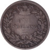 United Kingdom - 1 shilling - Victoria - Tête jeune -  1871 - No660