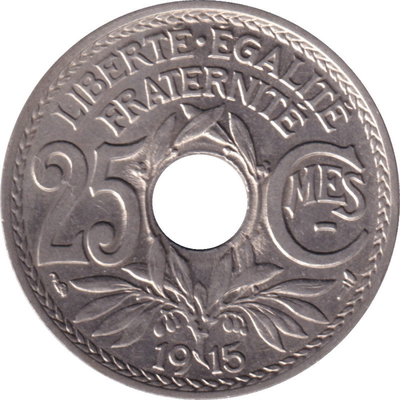 France - 25 centimes - Lindauer - 1915 - No194