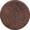 Austria - 1 kreuzer - Franz Jospeh I - 1881 - No237