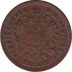 Austria - 1 kreuzer - Franz Jospeh I - 1881 - No240